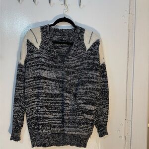 Black and White Women's Sweater